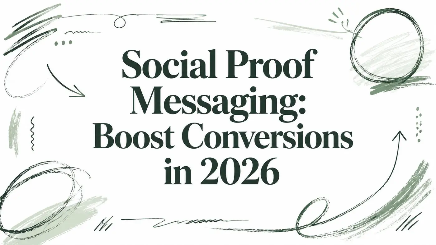 Social Proof Messaging: Boost Conversions in 2026
