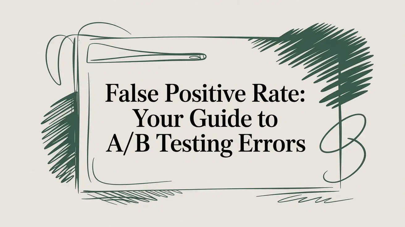 False Positive Rate: Your Guide to A/B Testing Errors