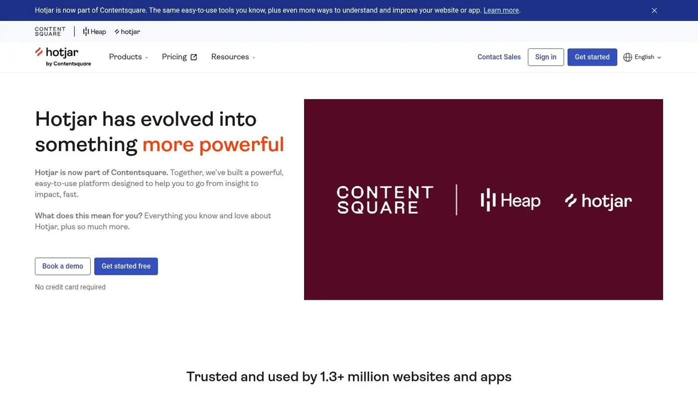 Hotjar (now part of Contentsquare)