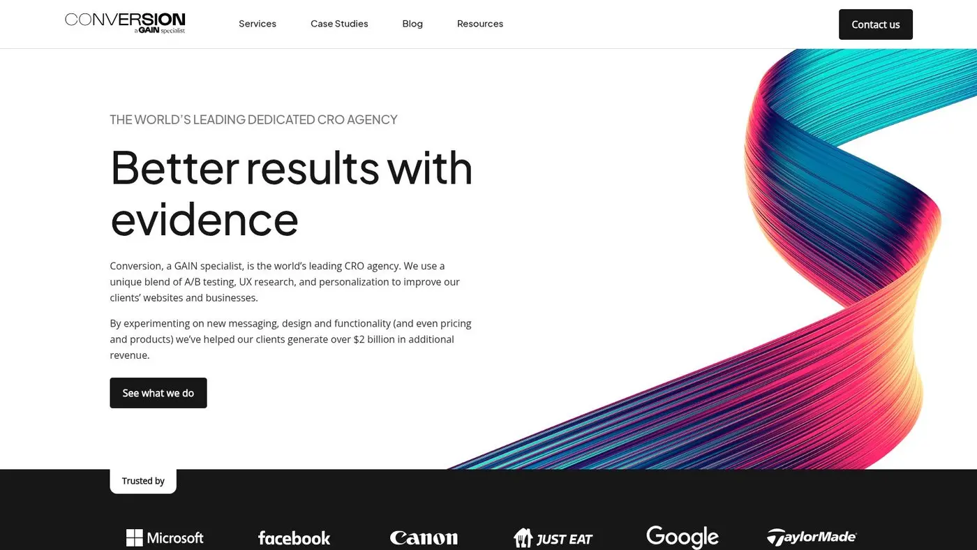 Conversion formerly Conversion.com and Widerfunnel