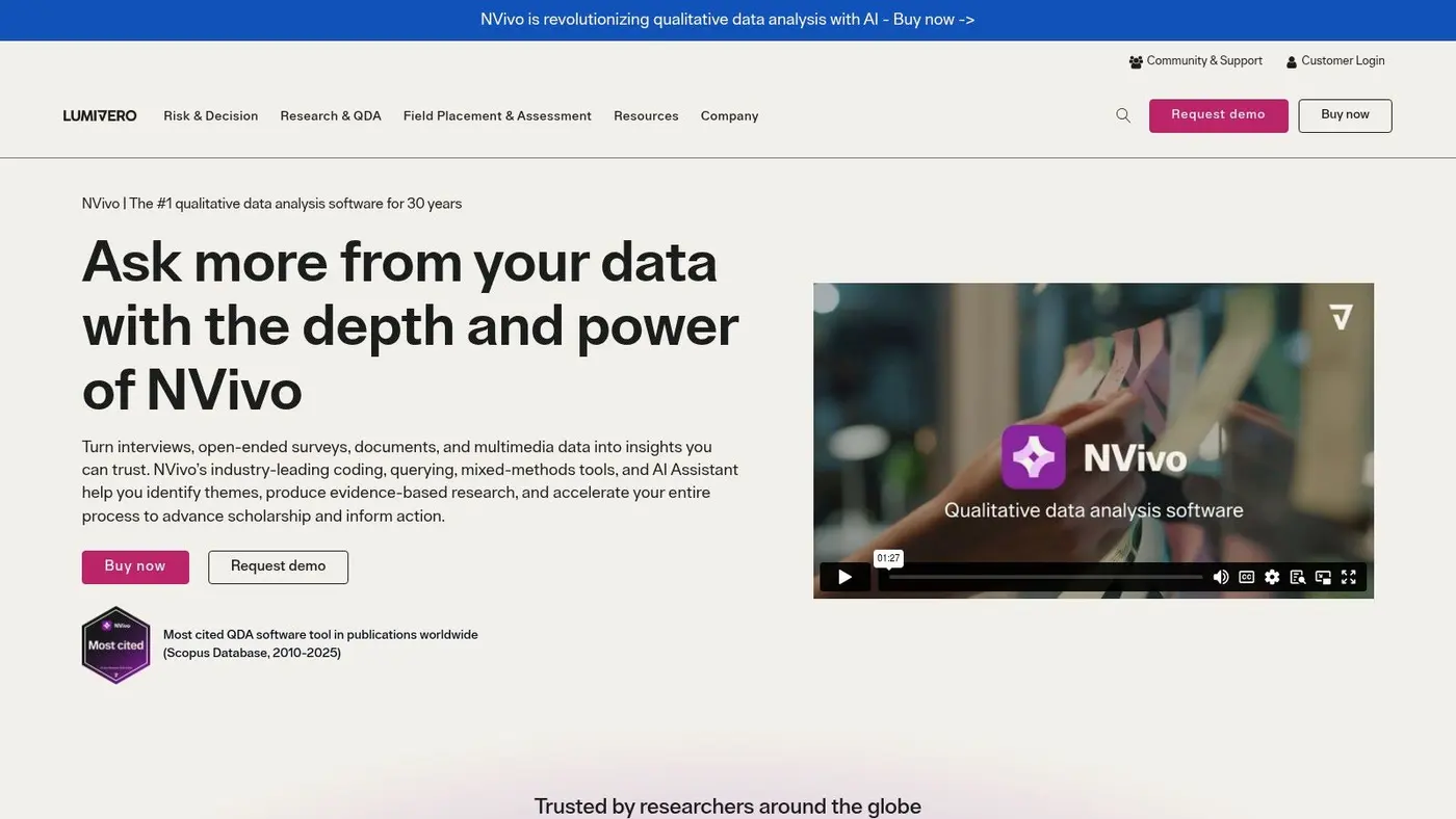 NVivo (by Lumivero)