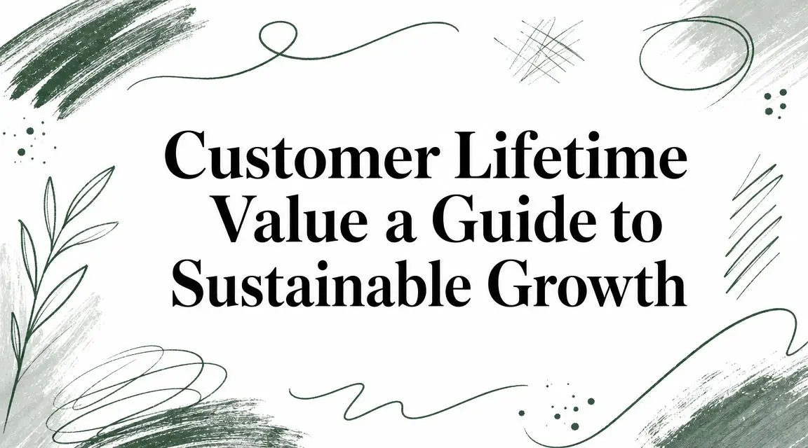 Customer Lifetime Value a Guide to Sustainable Growth