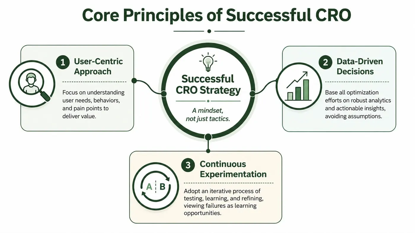 The Core Principles Driving Every Successful CRO Strategy